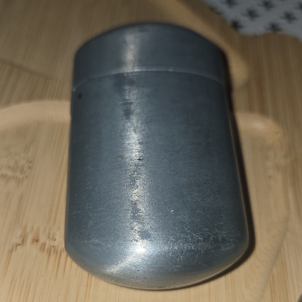 Silver Metal Personal / 'Portable' Ashtray